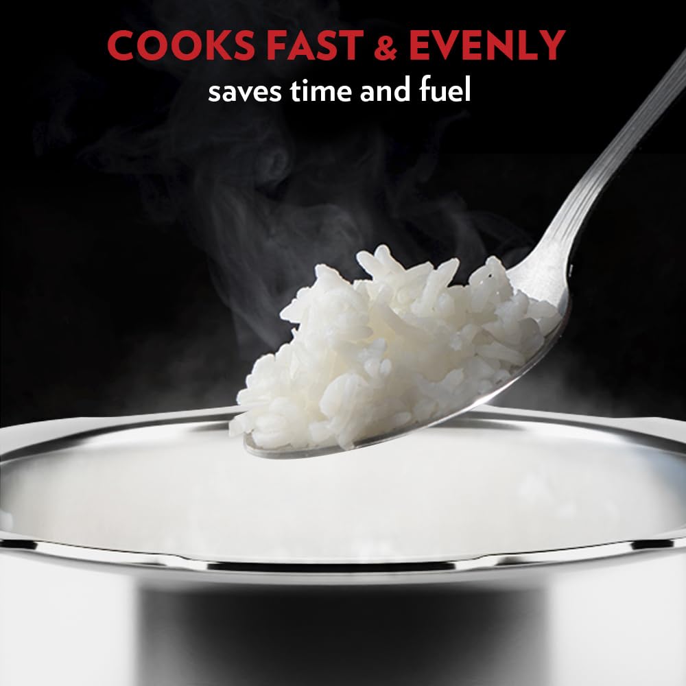 3 L Stainless Steel Pressure Cooker C9039