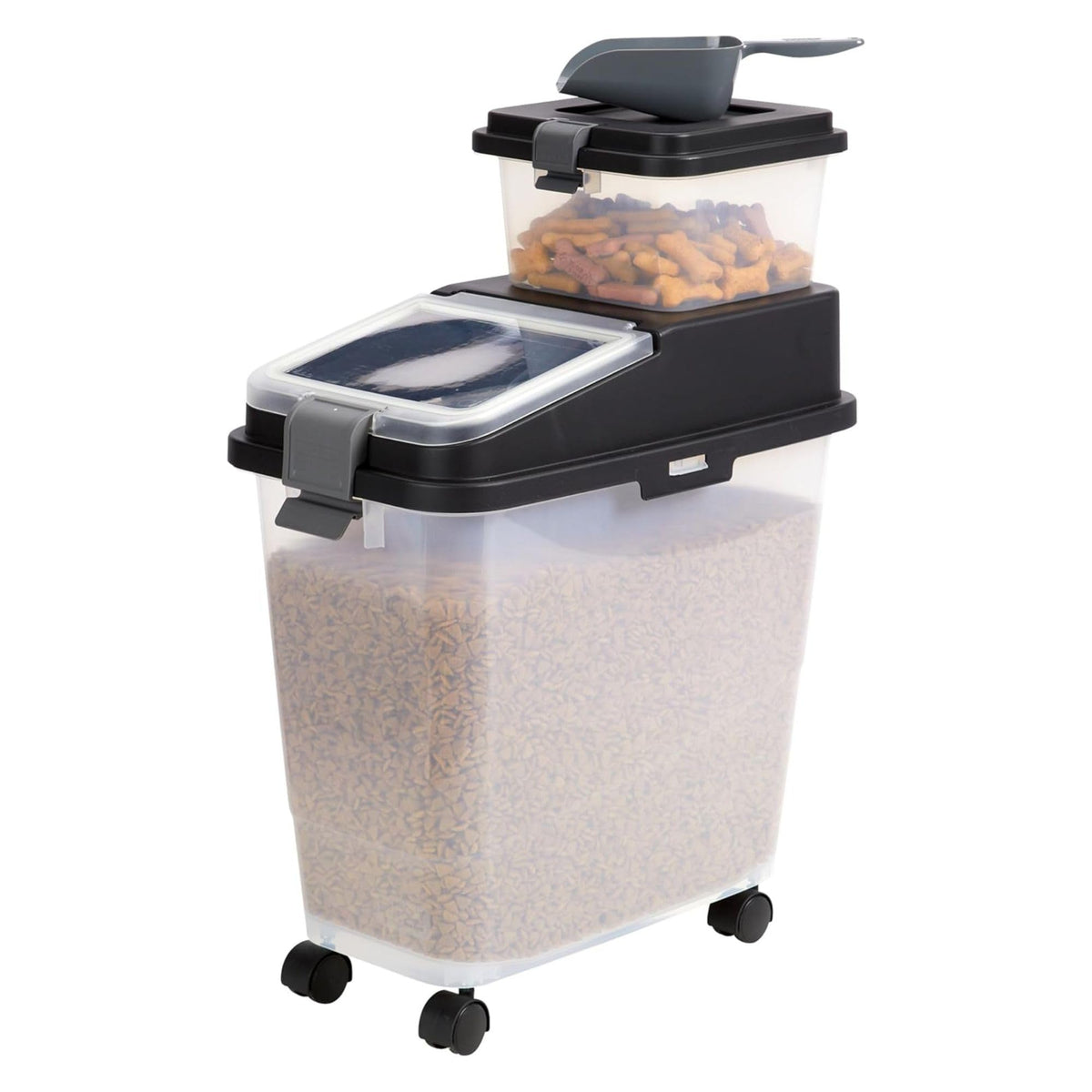 Airtight Dog Food Storage Container with Treat Container and Scoop R966253