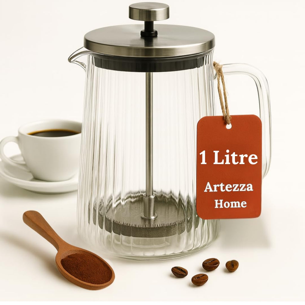 Glass French Press Coffee Maker 34oz J6107
