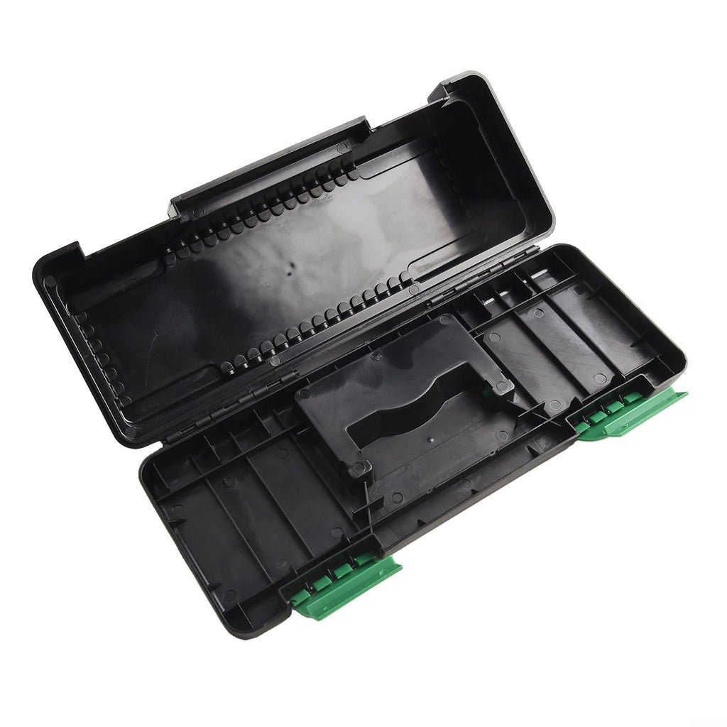 10 Inch Black PP Storage Case with Secure Lock Buckle O9490