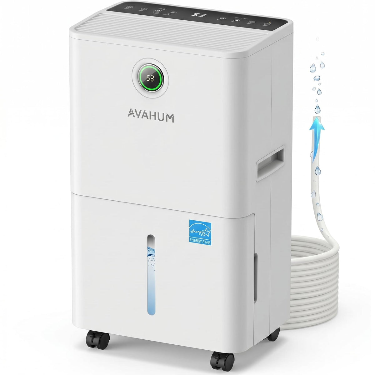 150 Pint Dehumidifier with Pump and Drain Hose O818