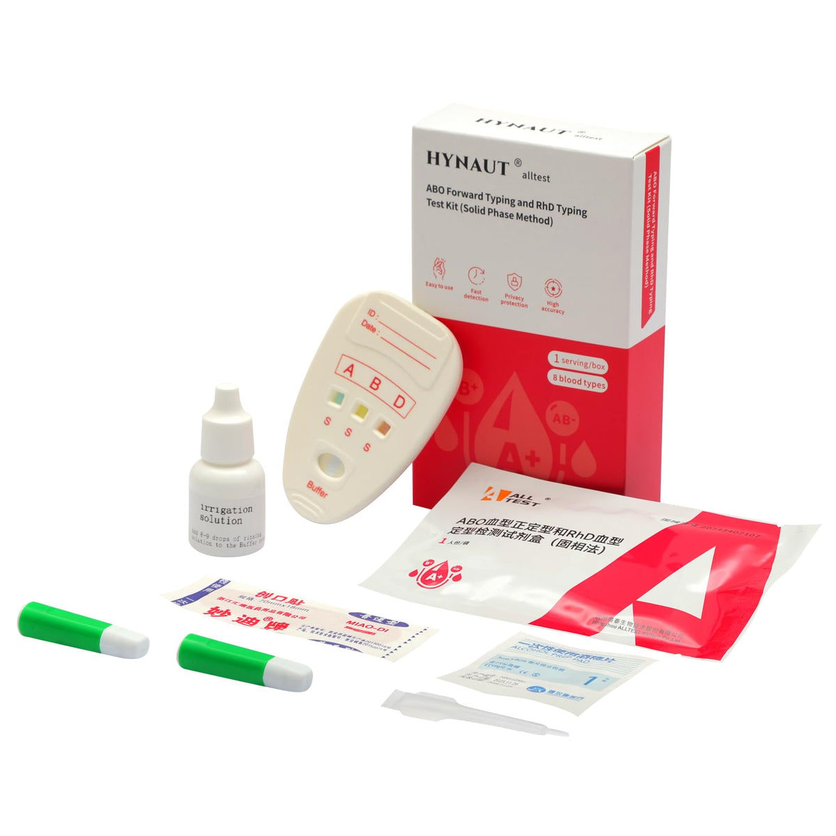 Blood Group Testing Kit 3 Test Kit L437