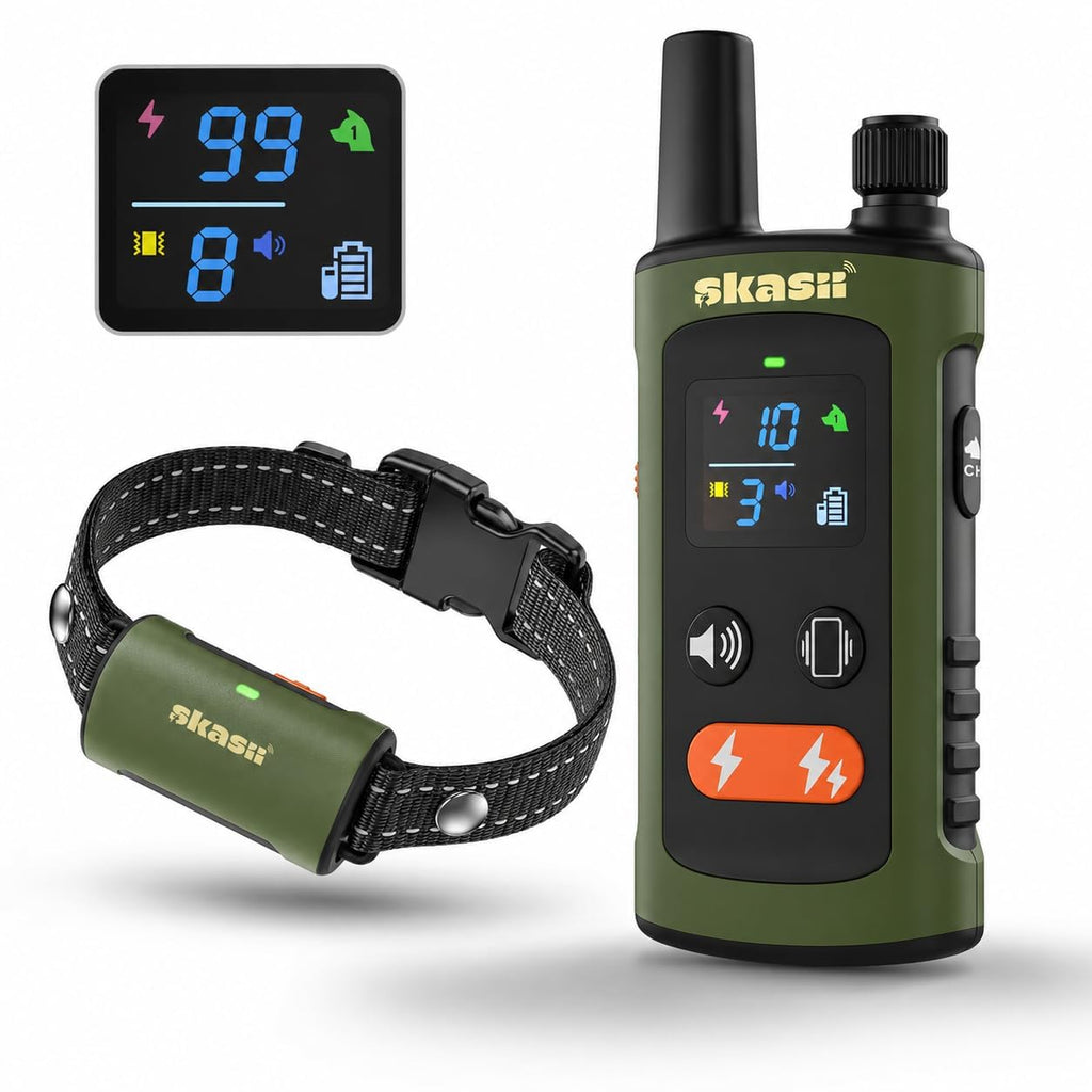 Green Remote Control Training Collar Q7759