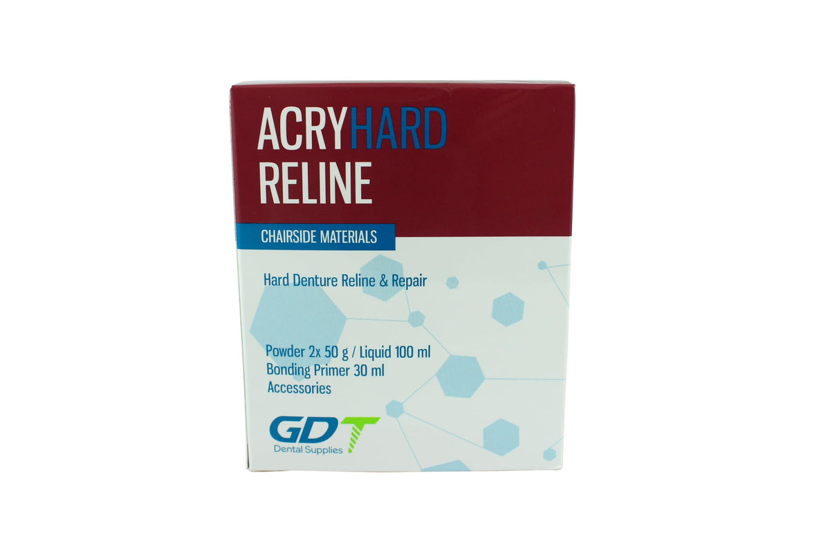 Hard Denture Reline Kit, Acrylic-Based, Self-Curing, Translucent Pink T2774