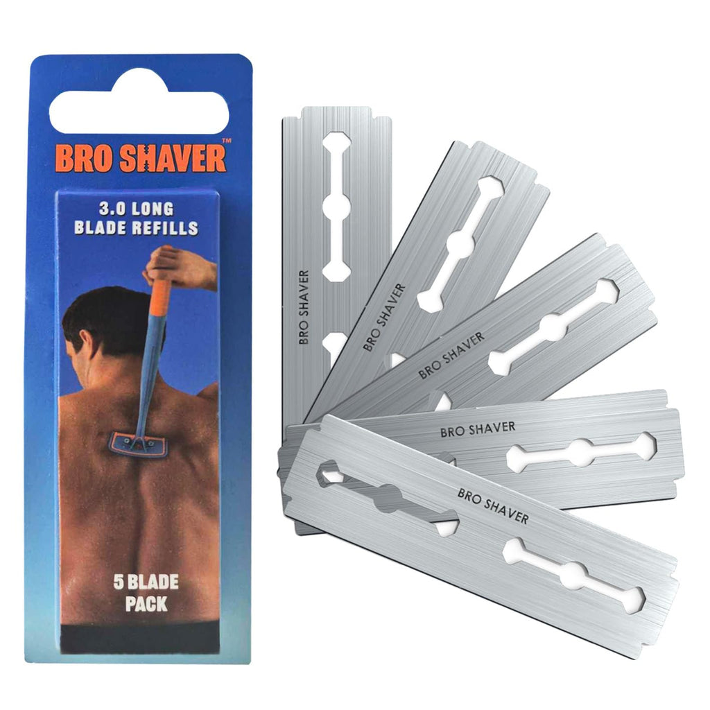 Double-Edge Back Hair Shaver Razor Blades S598237