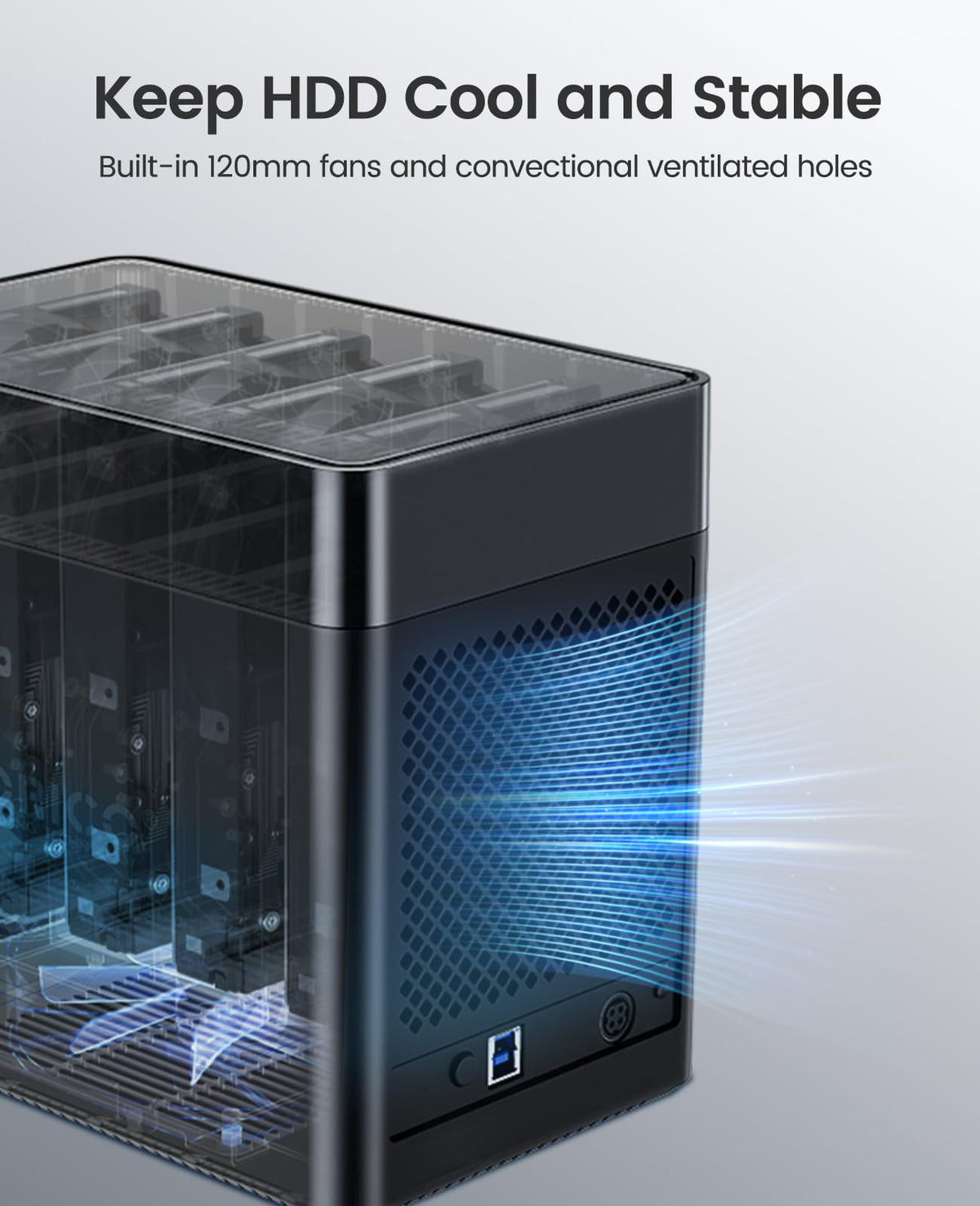 5 Bay Hard Drive Enclosure K80169