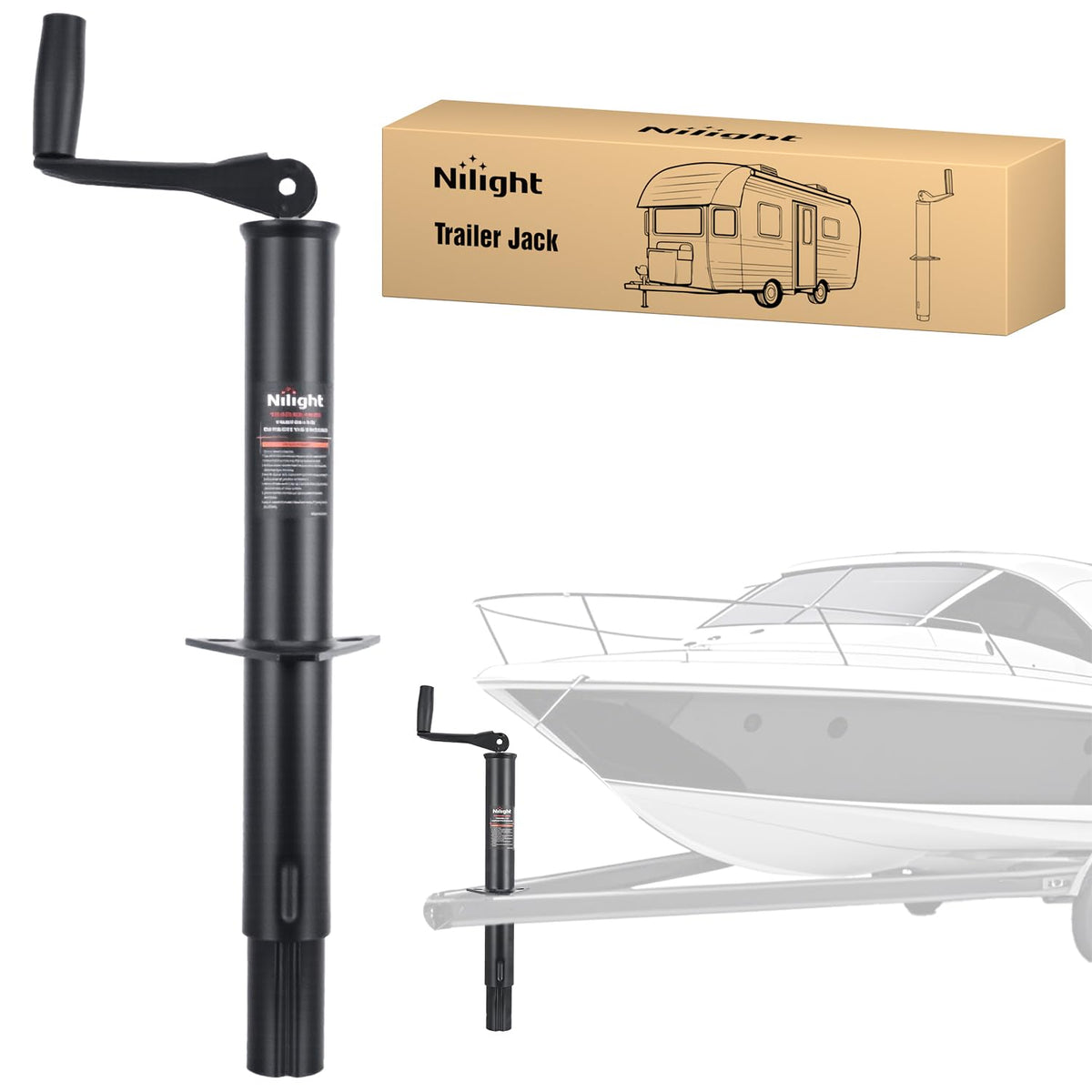 5000 lbs A-Frame Trailer Tongue Jack I246