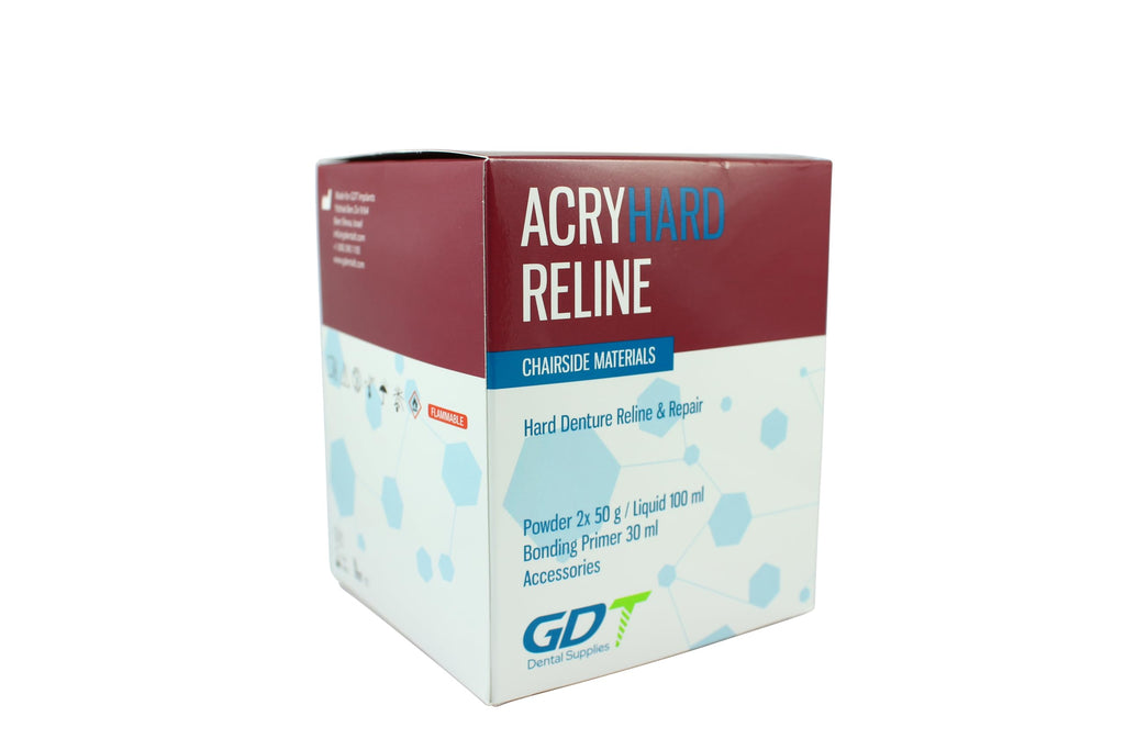 Hard Denture Reline Kit, Acrylic-Based, Self-Curing, Translucent Pink T2774