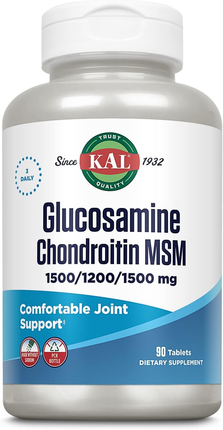 Glucosamine Chondroitin MSM Joint Support Supplement 90 Tablets X45318