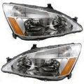 Headlight Set Left Right Clear Lens J4381