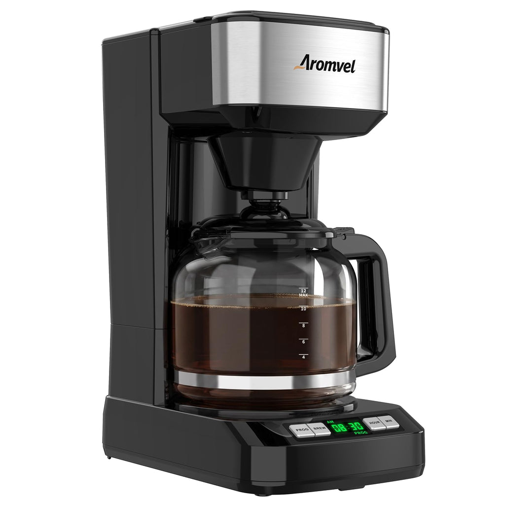 12-Cup Programmable Drip Coffee Maker with Glass Carafe K6346