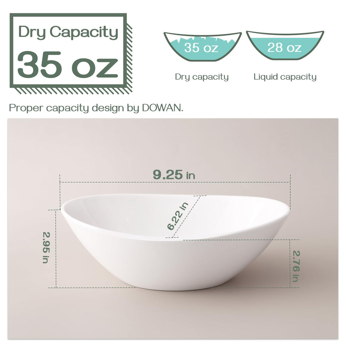 9.25" Oval Serving Bowls Set of 4 C933194