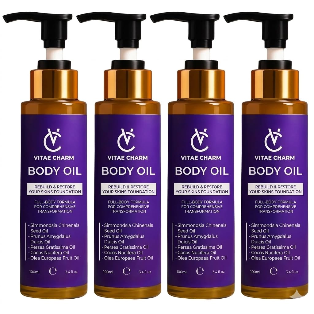 Body Oil 13.6 fl oz 4 Pack X19415