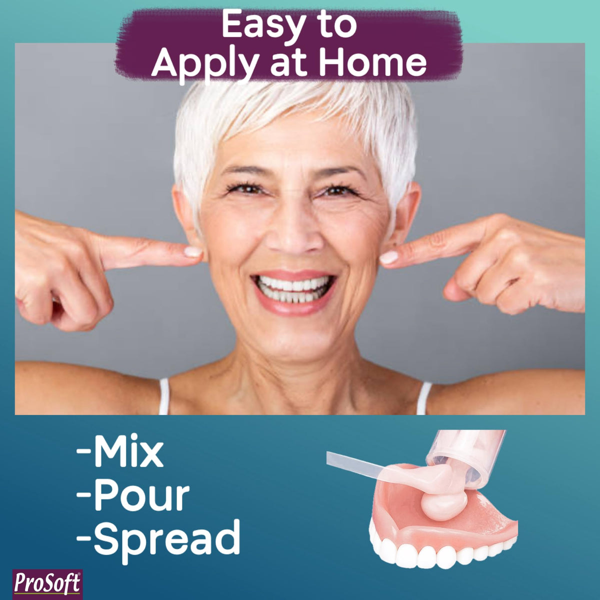 Denture Reliner Kit, 3 Boxes E584