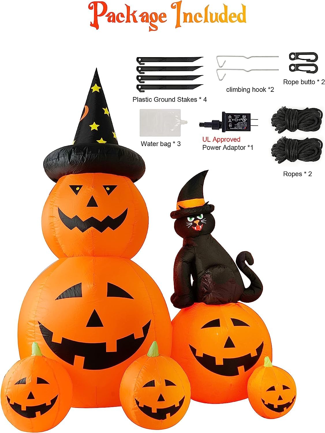 6 FT Halloween Inflatable Outdoor Decor L771