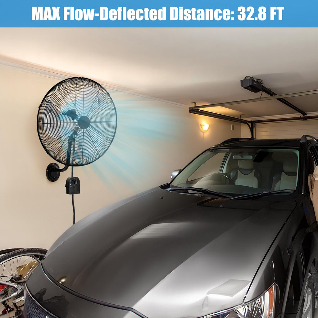20 Inch Oscillating Wall Fan H677