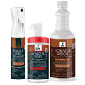 Picaridin 10oz Continuous Spray 32oz Refill 80ct Wipes Horse Fly Repellent W370