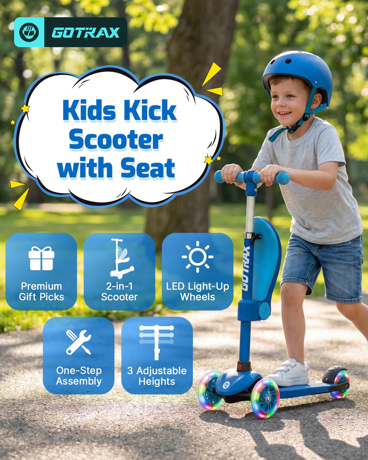 Kick Scooter with Seat B35688