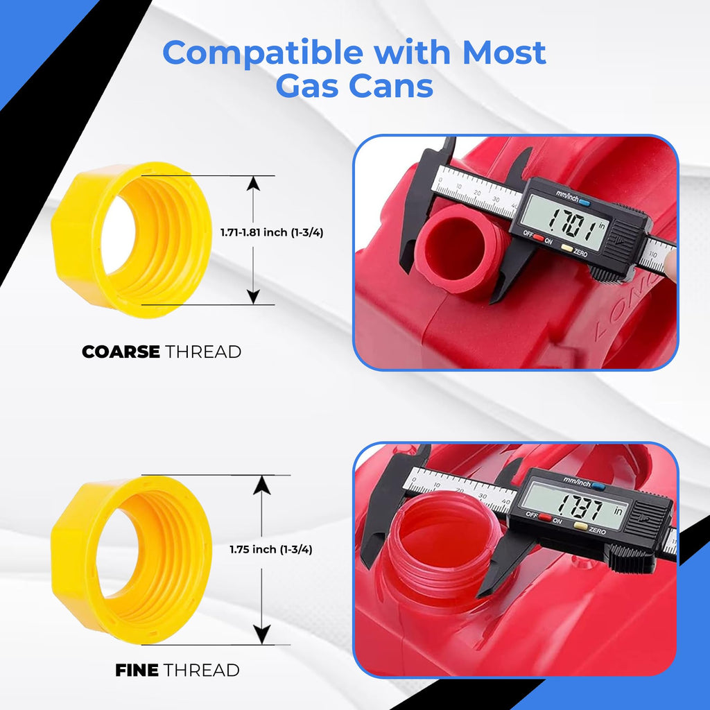 Gas Can Spout Replacement with Flexible Nozzle C479