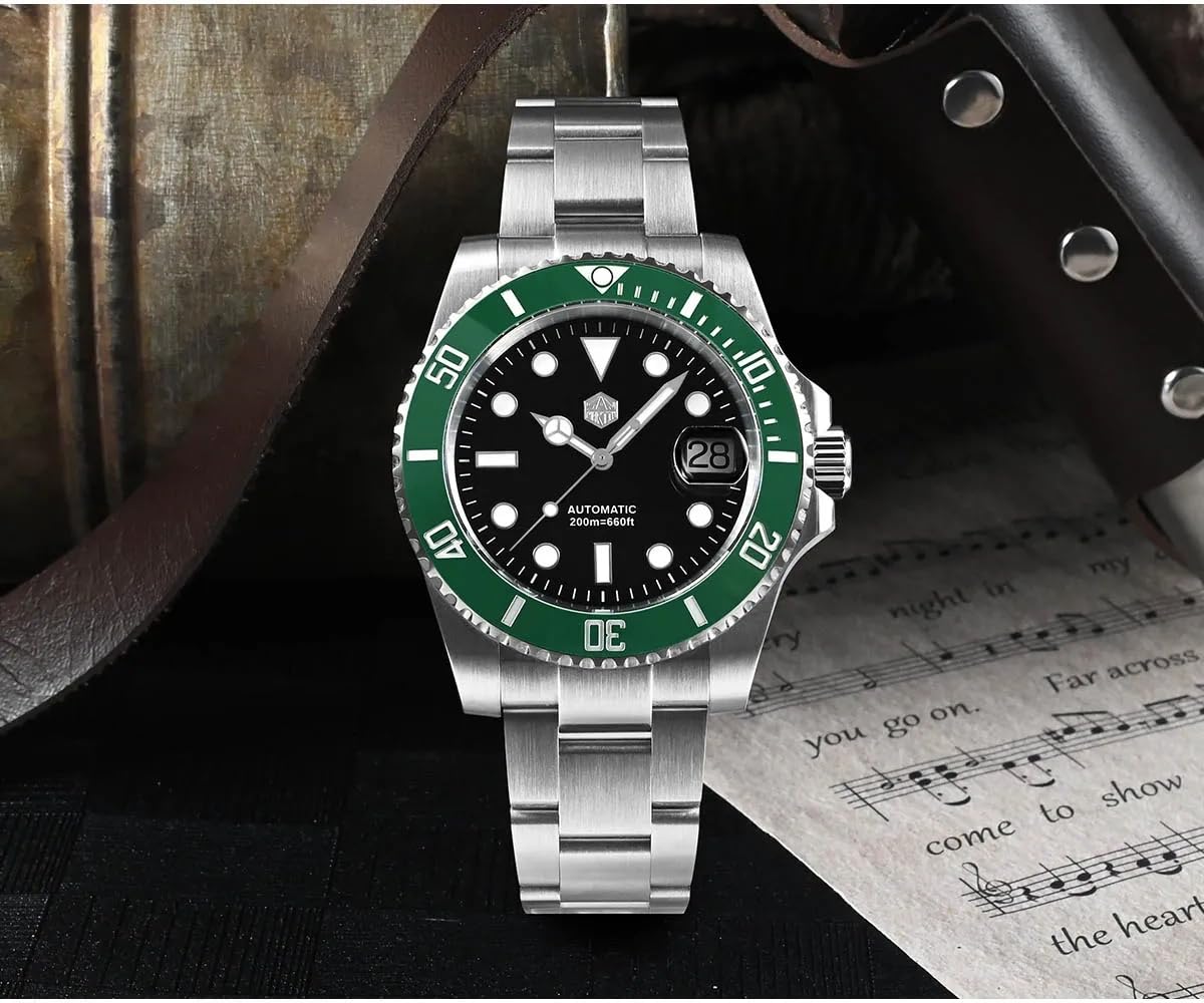 40 mm 20 Bar Automatic Mechanical Diver Watch R797