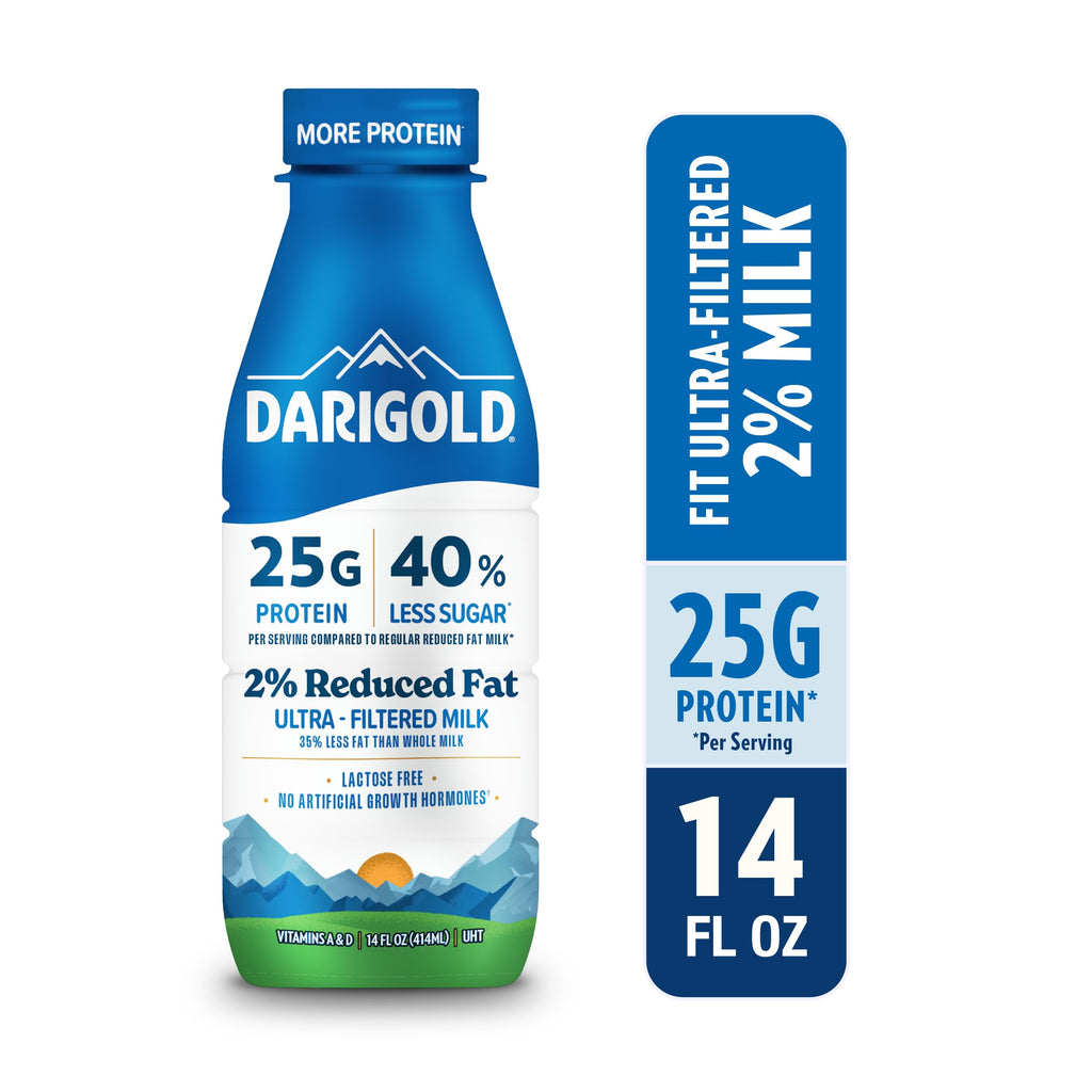 2 Percent High Protein Low Fat Lactose Free Milk 14oz 12 Pack T712112
