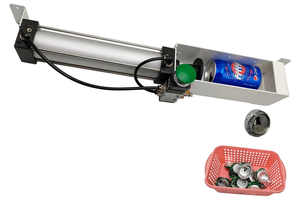 Wall Mounted Can Crusher With Pneumatic Cylinder J731336