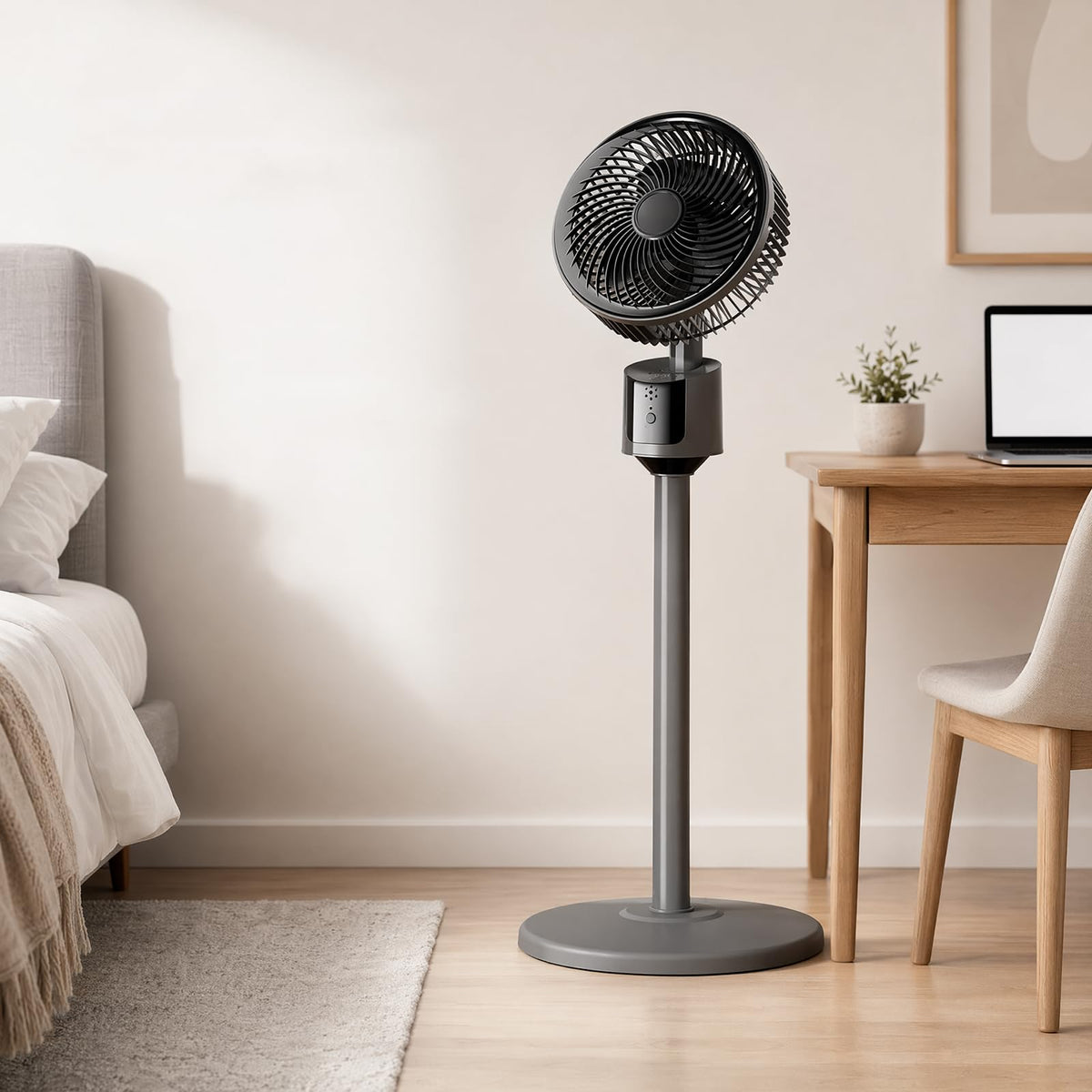 USB Powered Standing Floor Fan J9092
