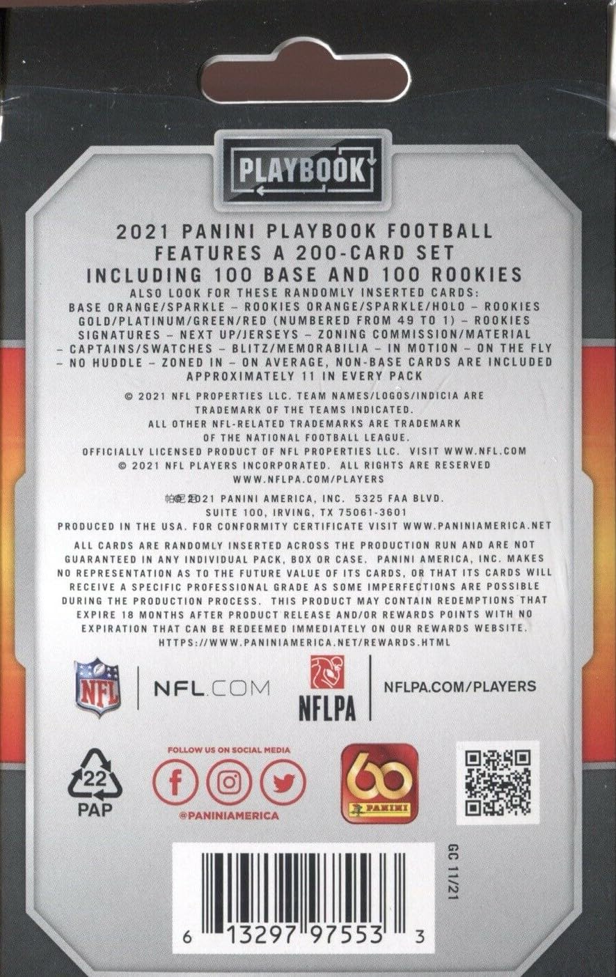 NFL Football Cards I5880