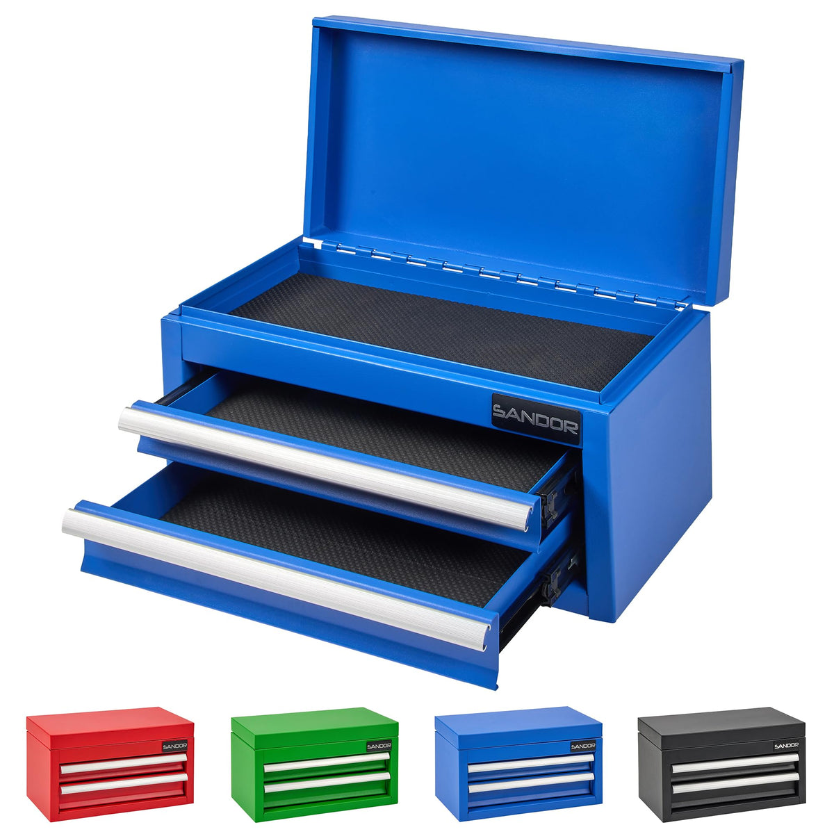 Blue Metal Tool Chest with 2 Drawers V339302