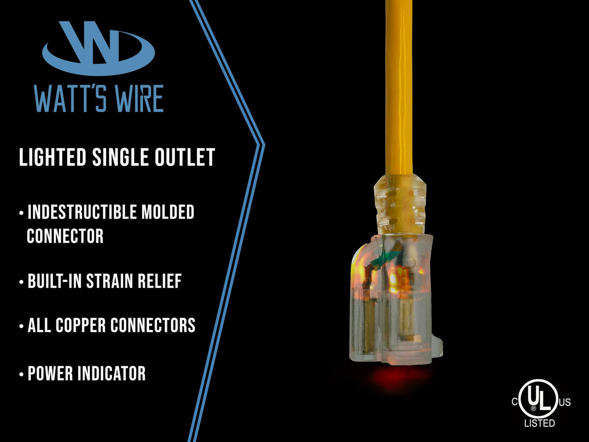 15 ft 12 Gauge Heavy Duty Extension Cord P719
