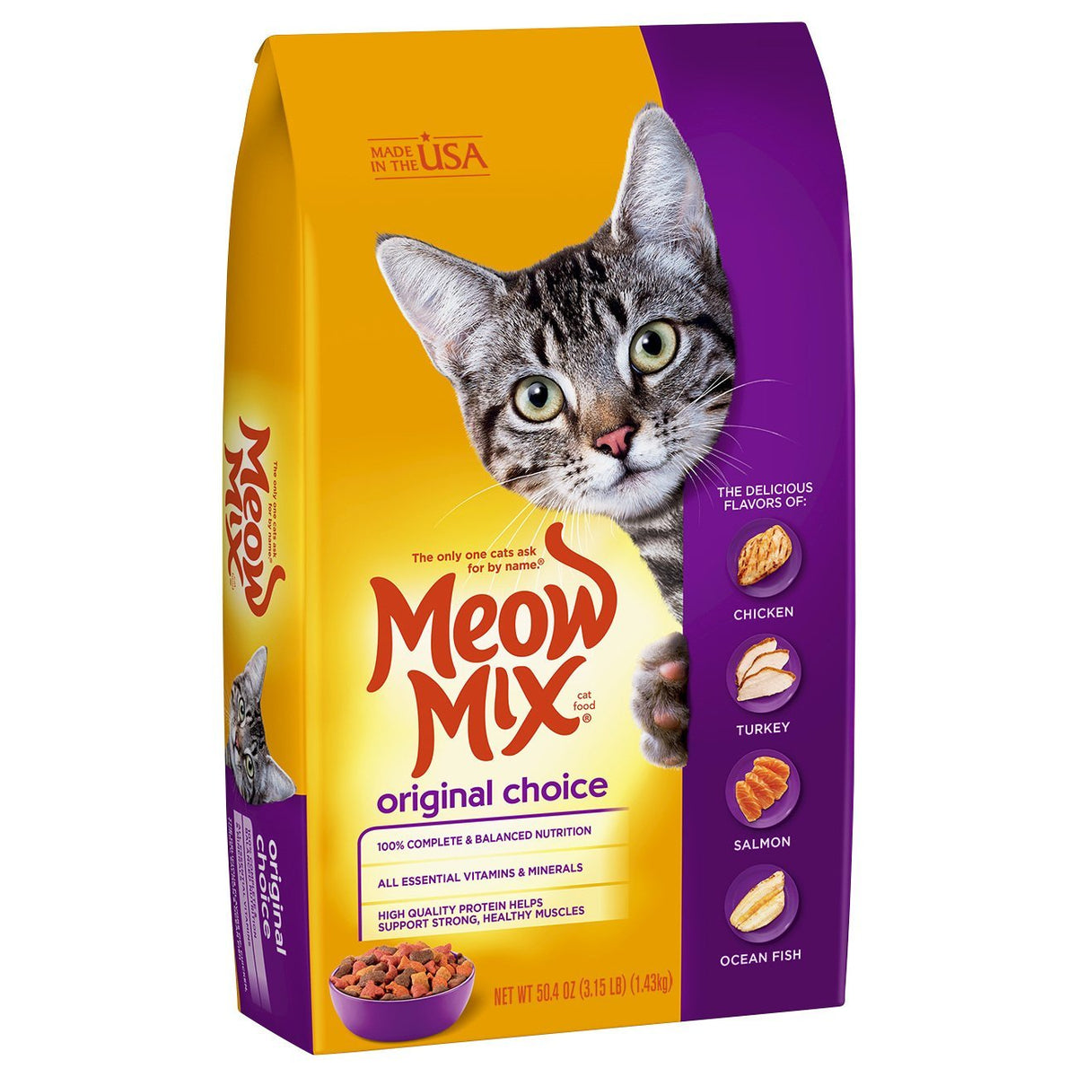 Original Dry Cat Food 3.15 Lb Pack Of 3 F93044