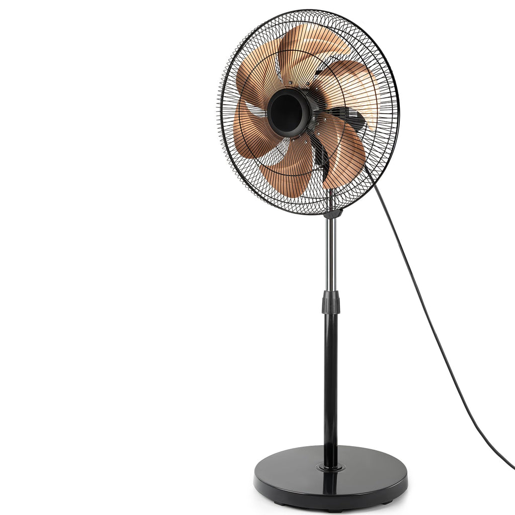 18 Inch Oscillating Metal Stand Fan W15136