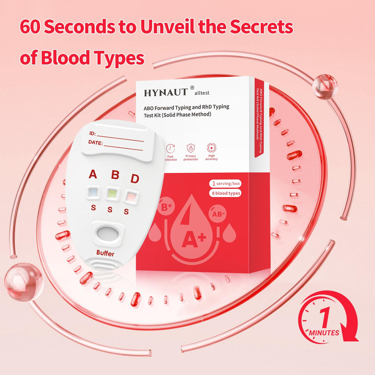 Blood Group Testing Kit 3 Test Kit L437