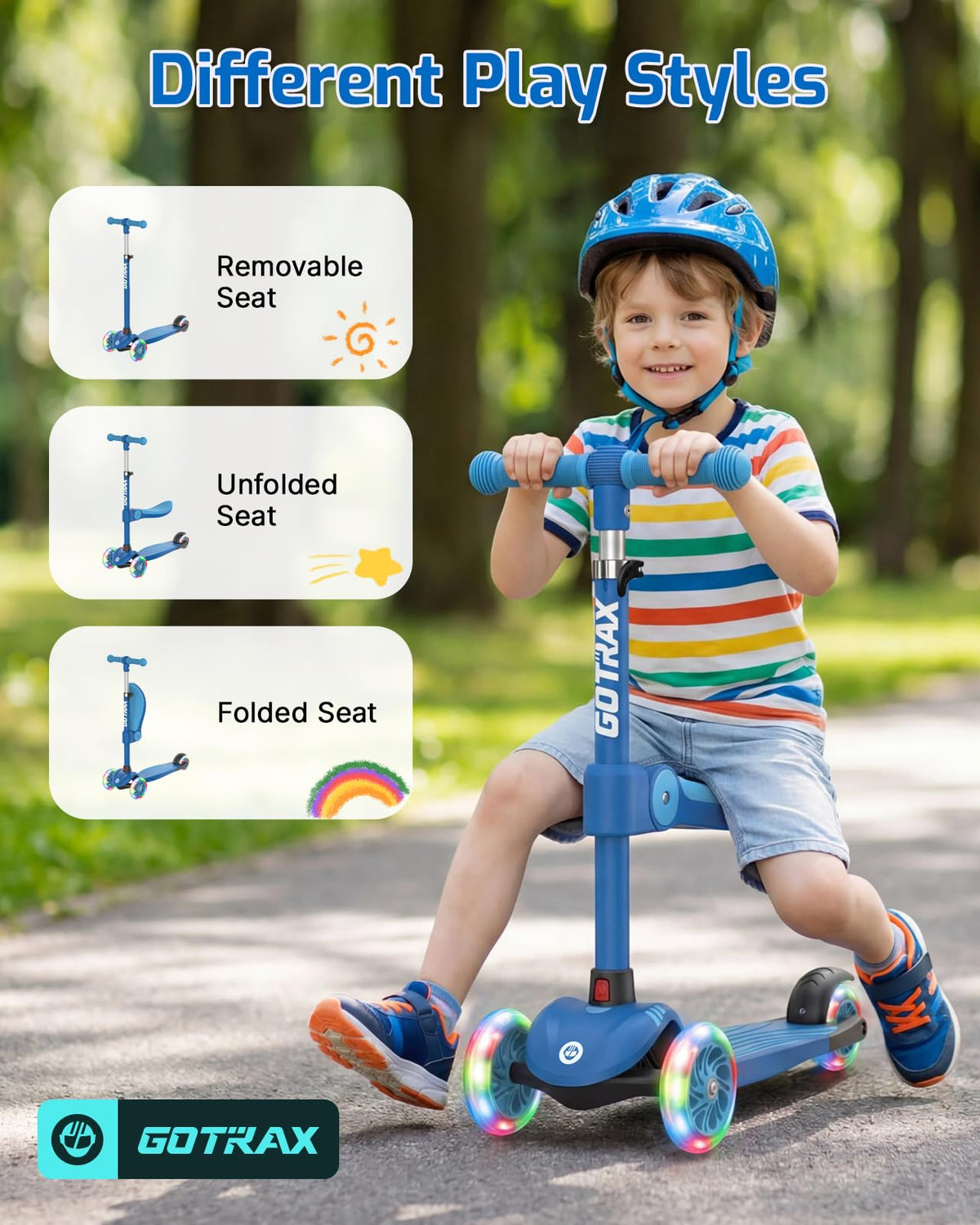Kick Scooter with Seat B35688