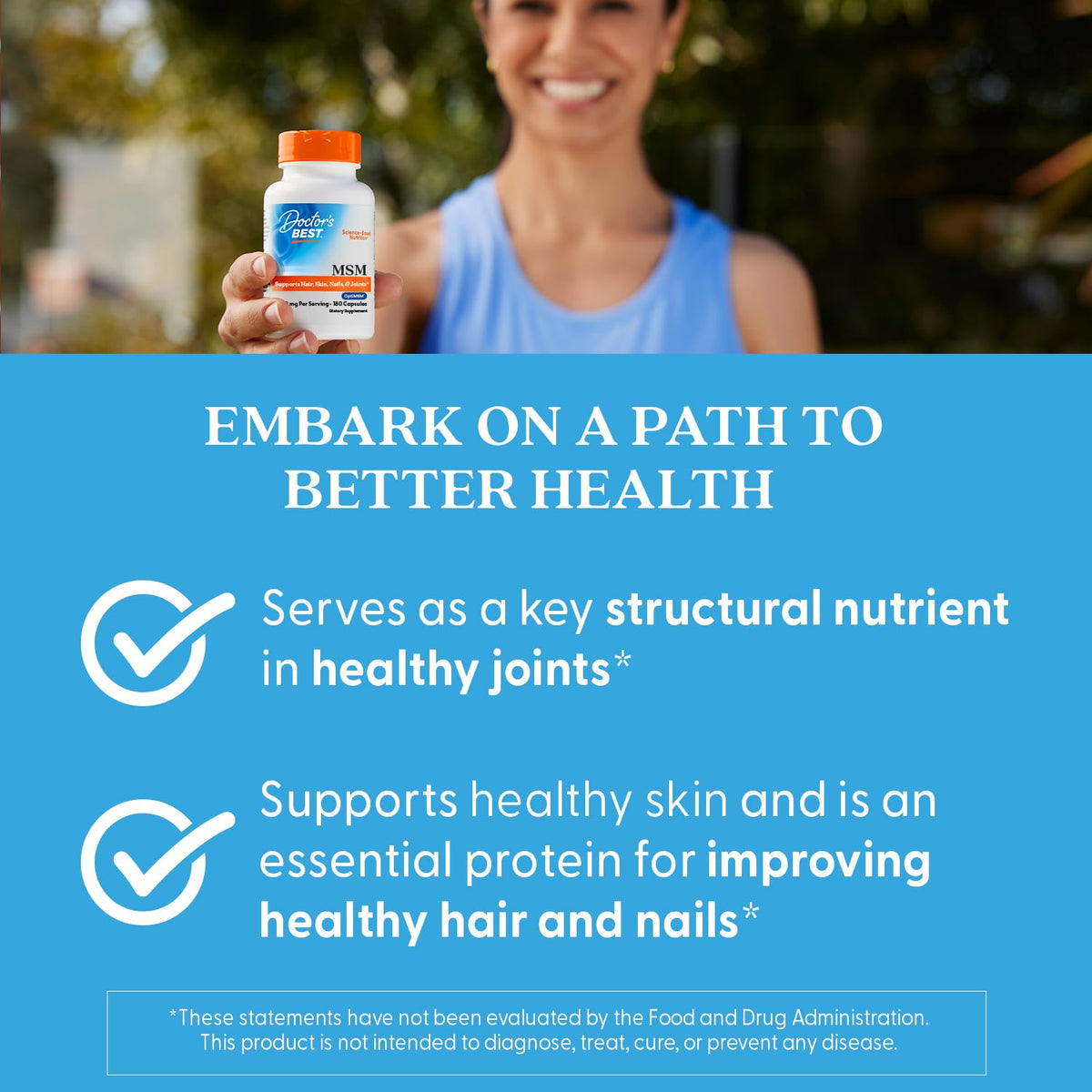 MSM Supplement Capsules F478818