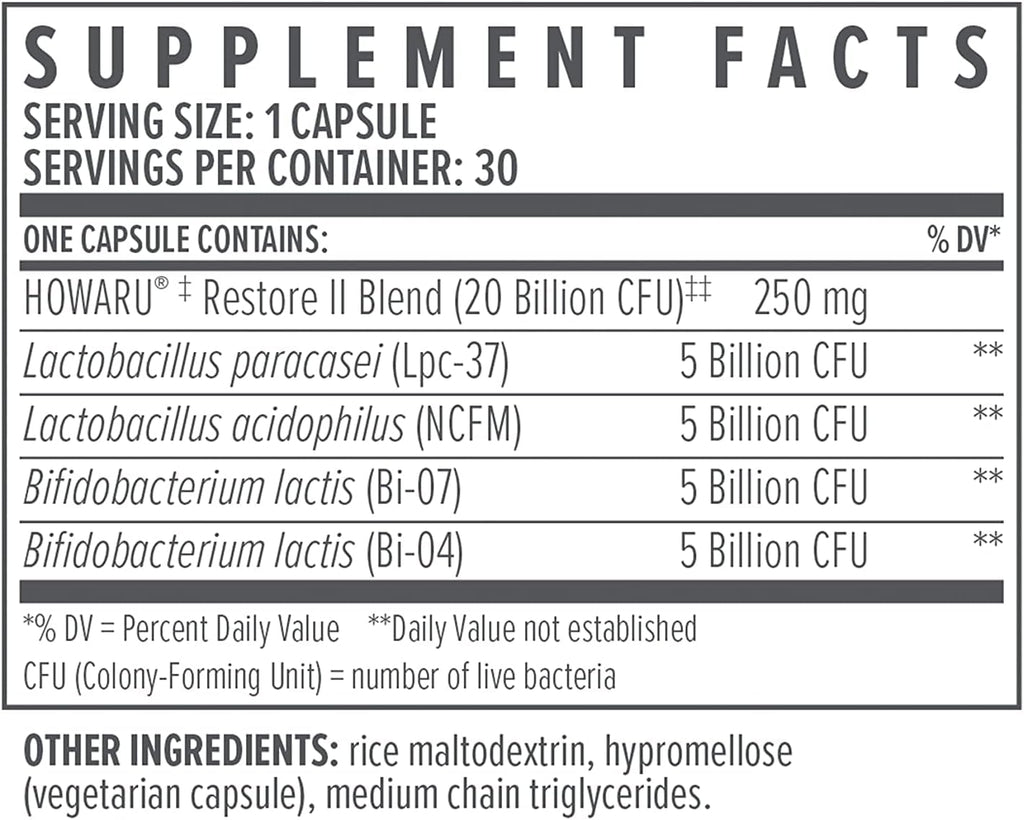 Probiotic 30 Capsules E921