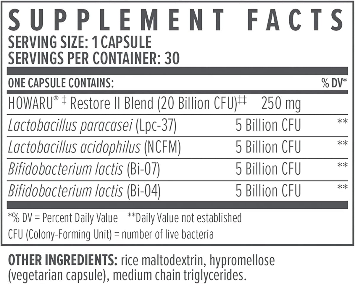 Probiotic 30 Capsules E921