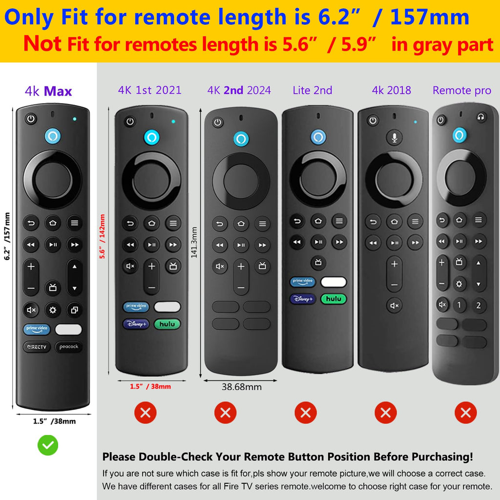 Silicone Remote Case 2pcs Nightglow Green and Blue W117