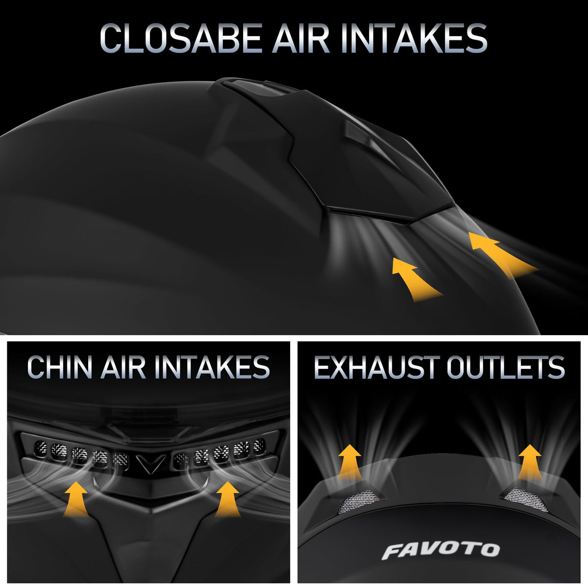Full Face Motorcycle Helmet with Dual Visors Q5413