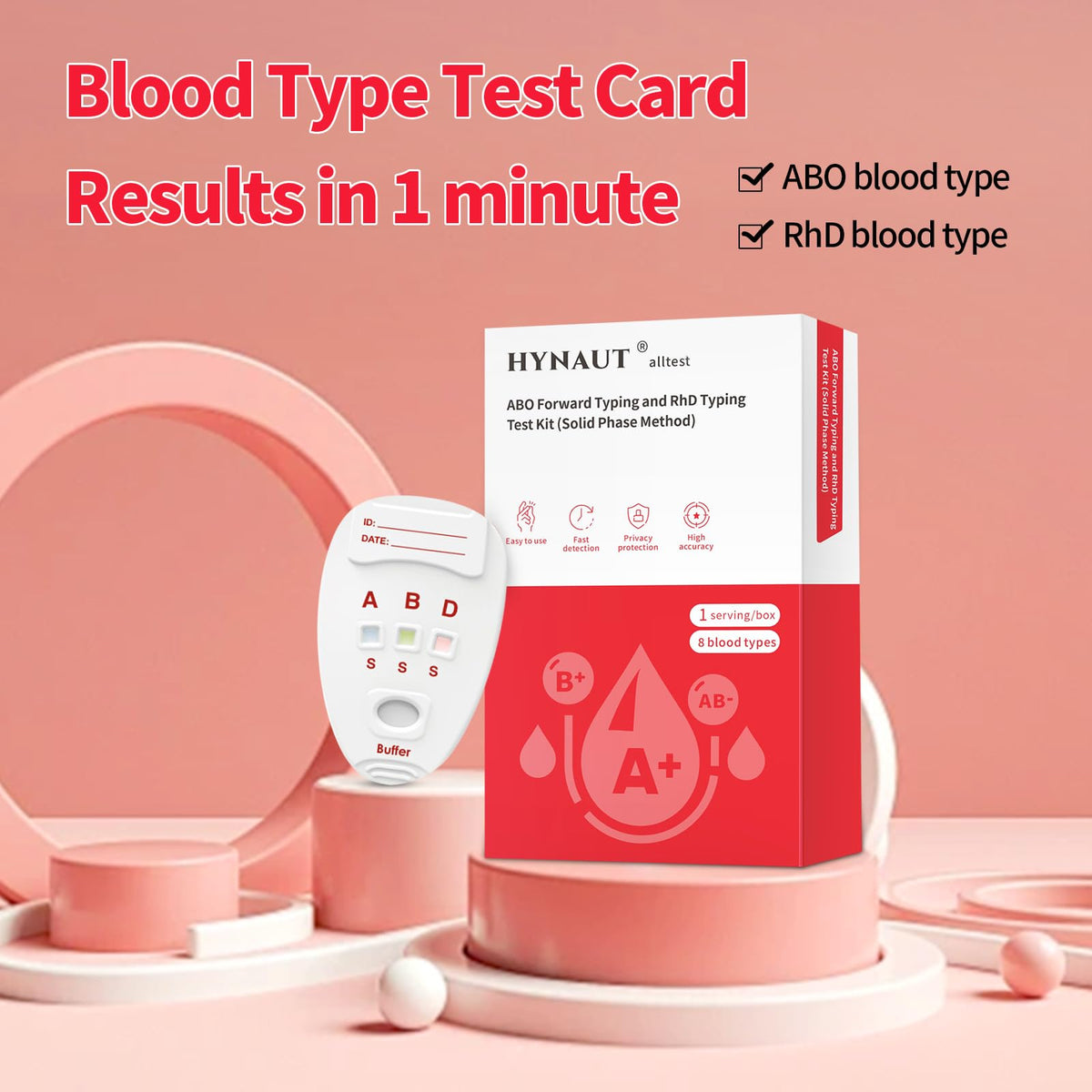 Blood Group Testing Kit 3 Test Kit L437