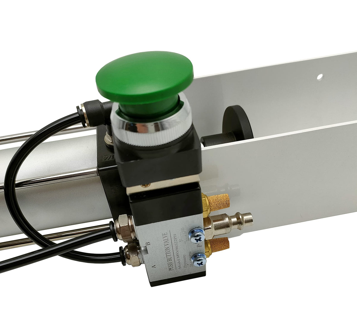 Wall Mounted Can Crusher With Pneumatic Cylinder J731336