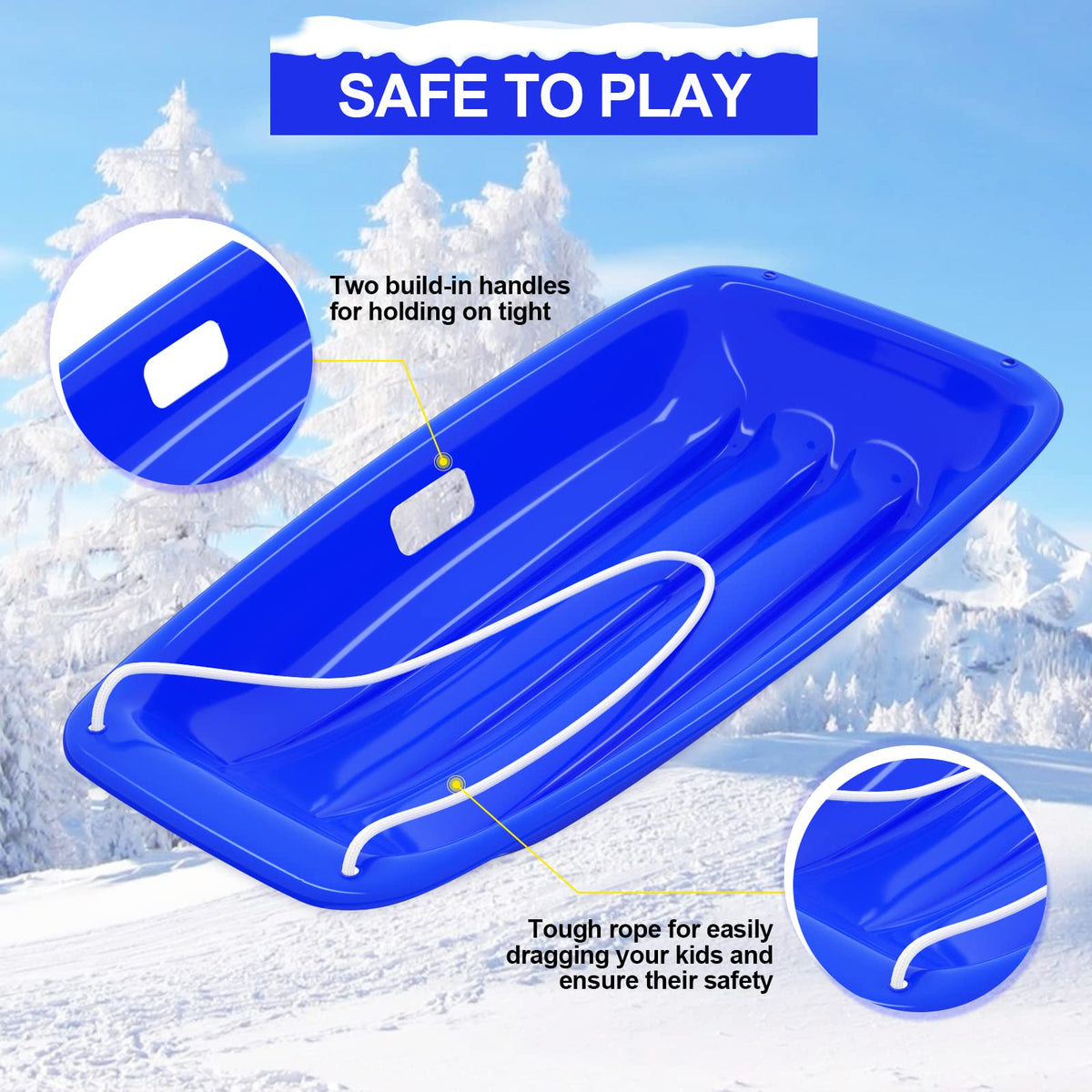 35/47 Inch Snow Sled W512