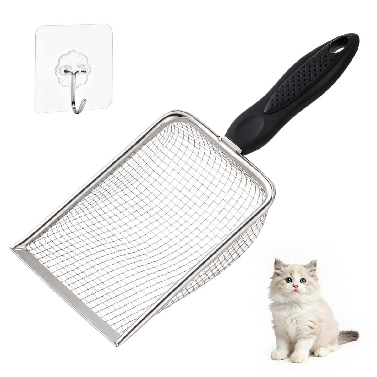 Stainless Steel Cat Litter Scoop P790584