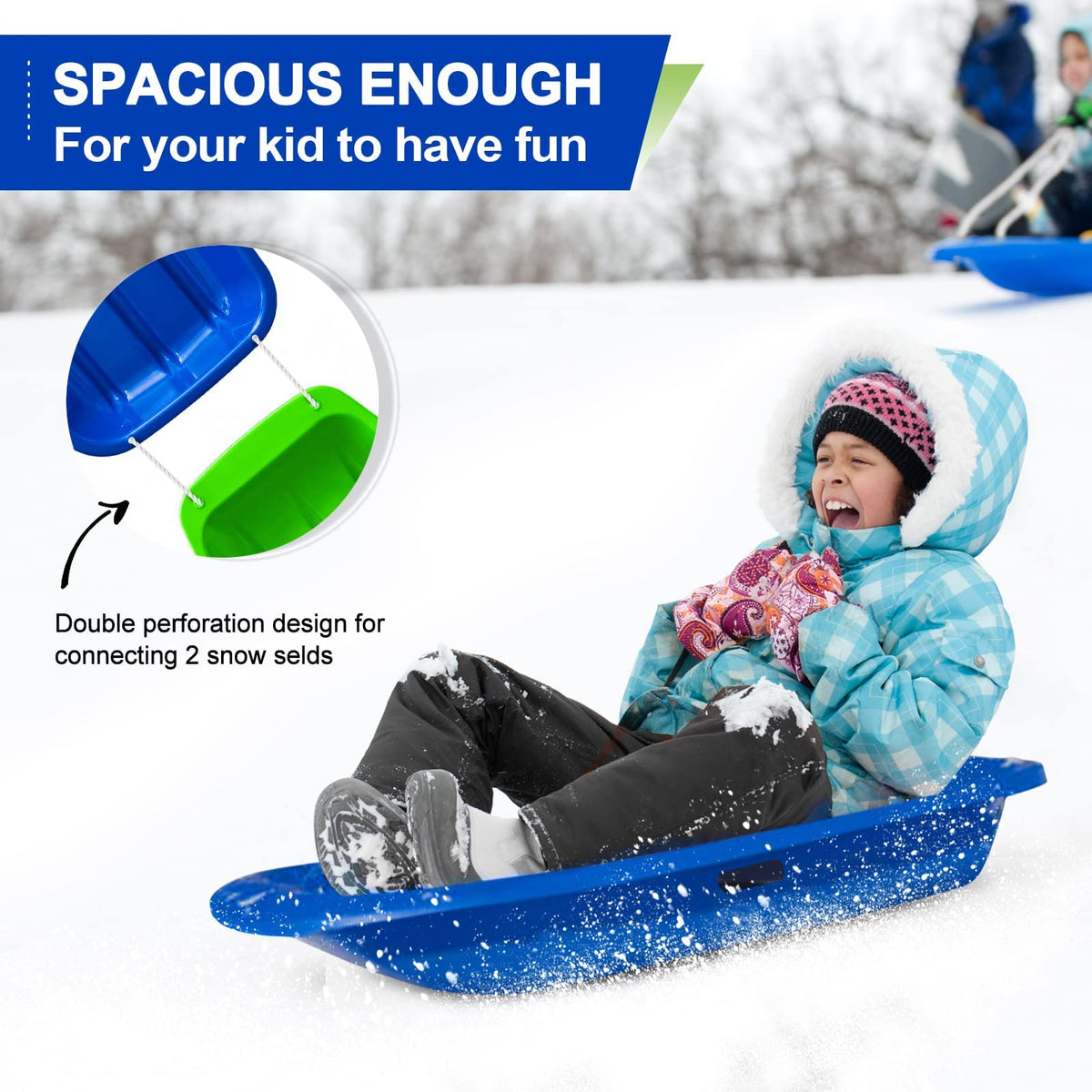 35/47 Inch Snow Sled W512