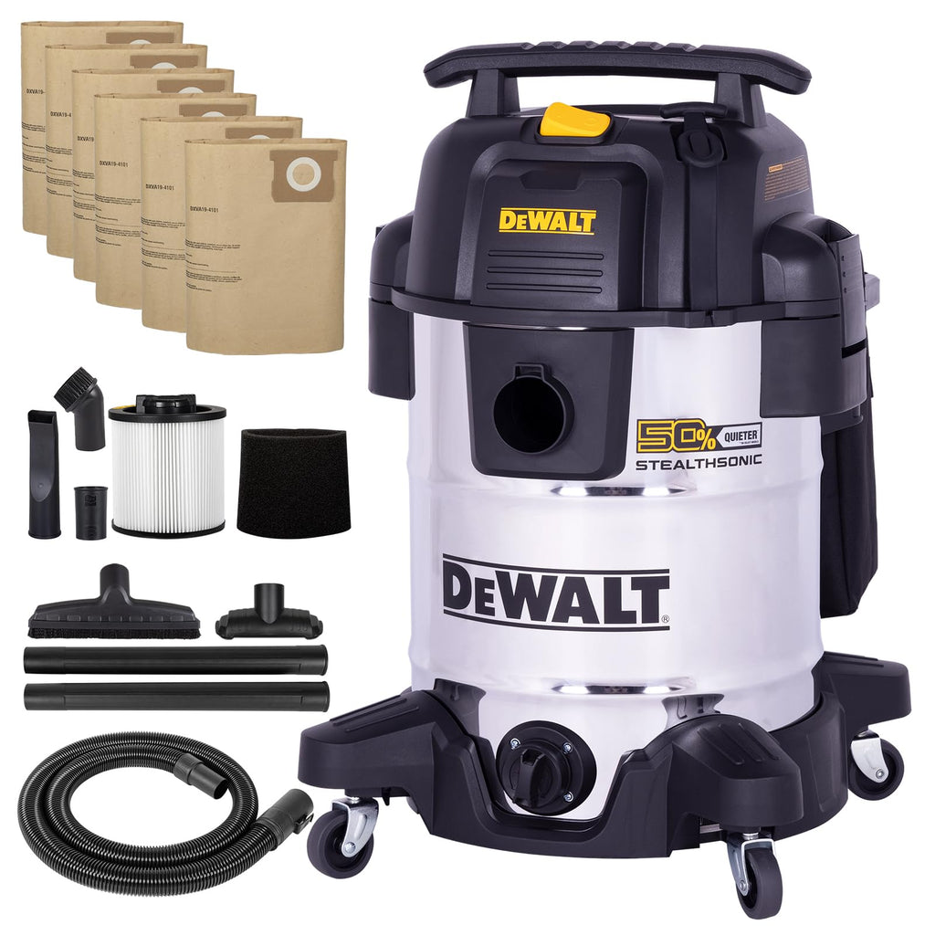 10 Gal Wet and Dry Stainless Steel Shop Vacuum V675