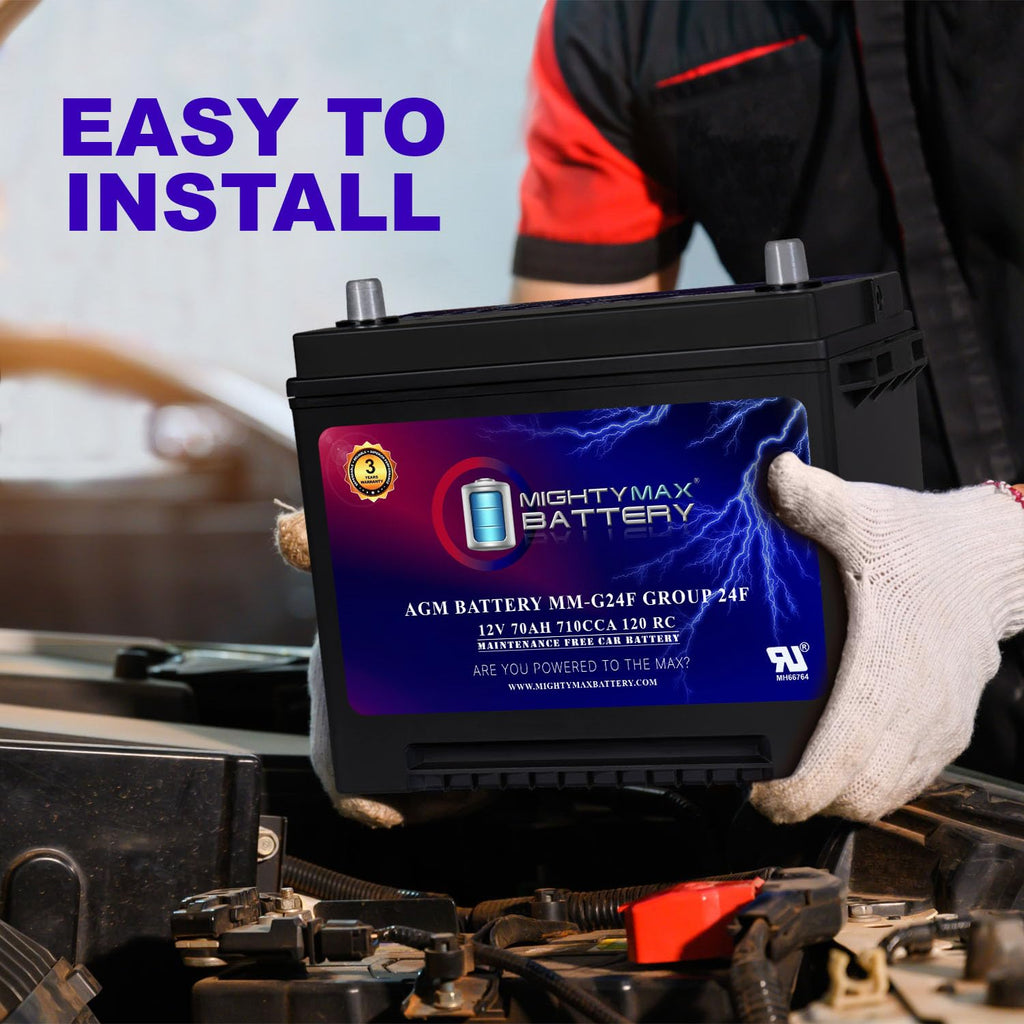 12V 70Ah AGM Replacement Battery J60876