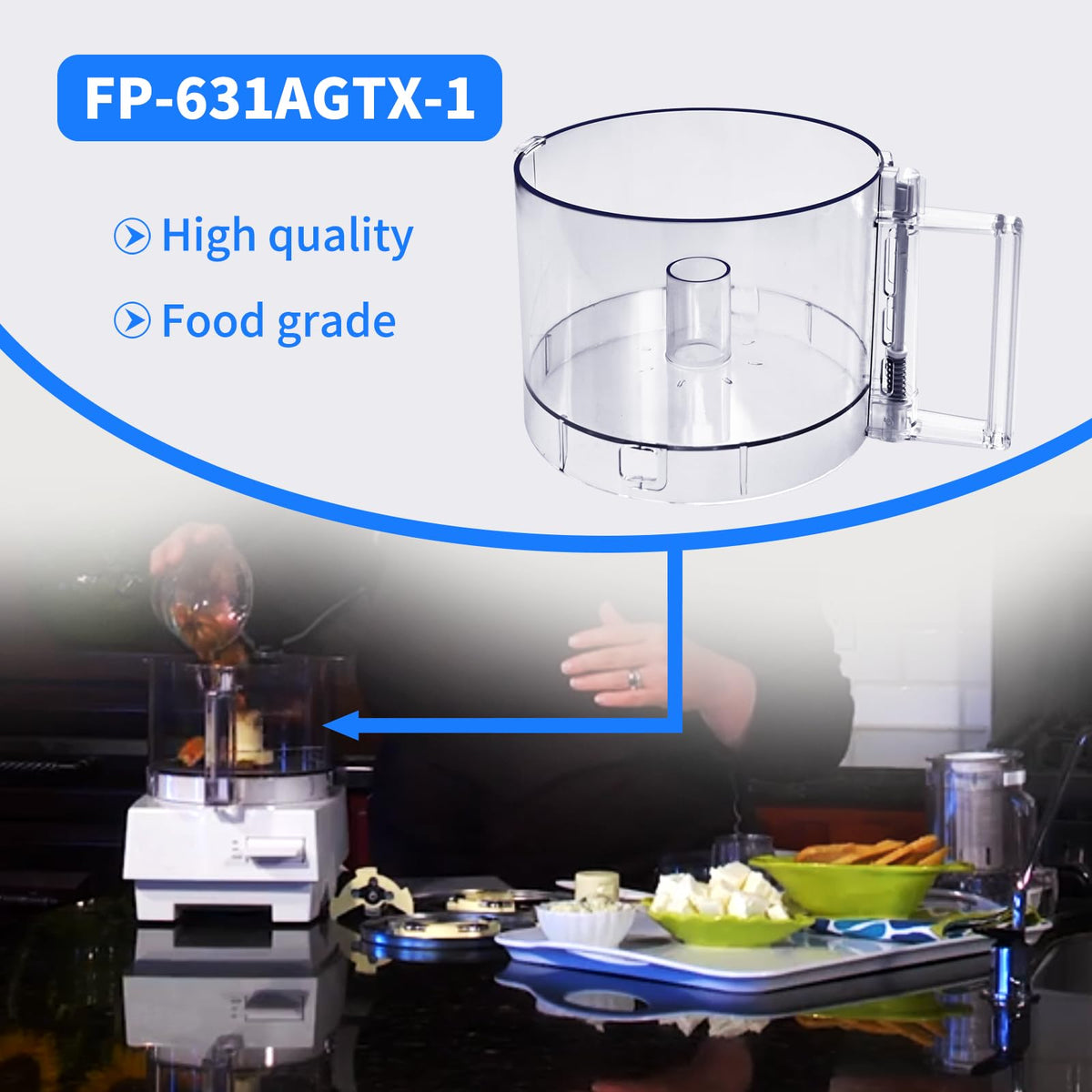 Food Processor Bowl W3626