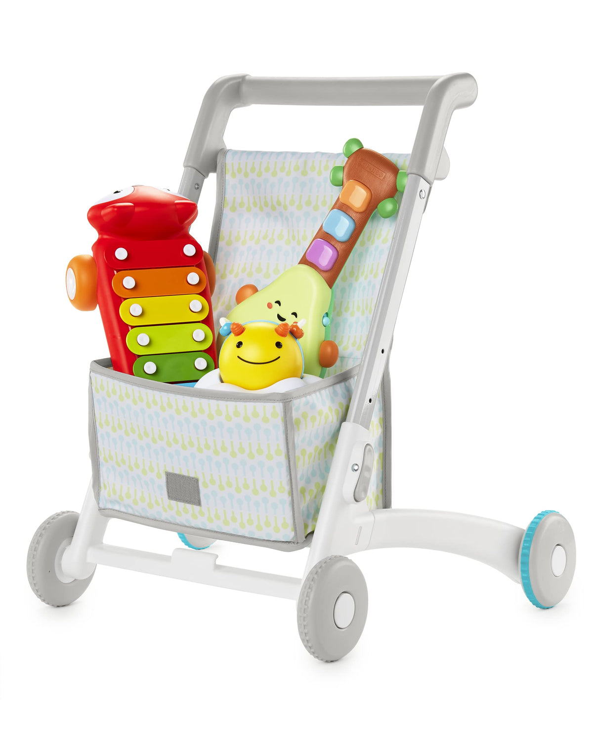 4-in-1 Sit to Stand Baby Walker with 40+ Activities E486