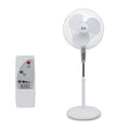 18-Inch Stand Fan with Remote and 3-Speed Settings, White S172