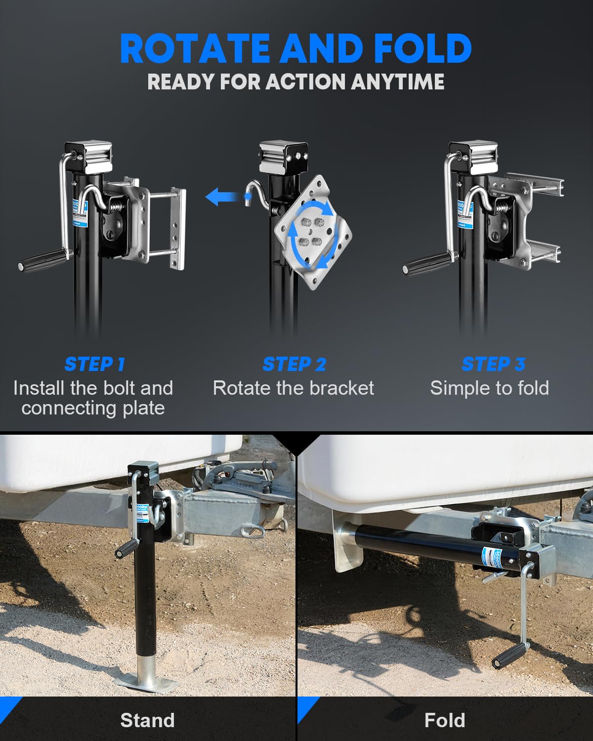 3000 lbs Trailer Jack P91700
